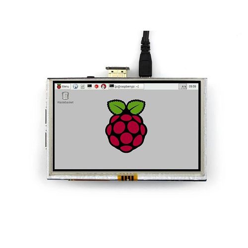  Yosoo HDMI GPIO 5-Inch 800x480 TFT LCD Display with Touch Screen Monitor Display for Raspberry Pi