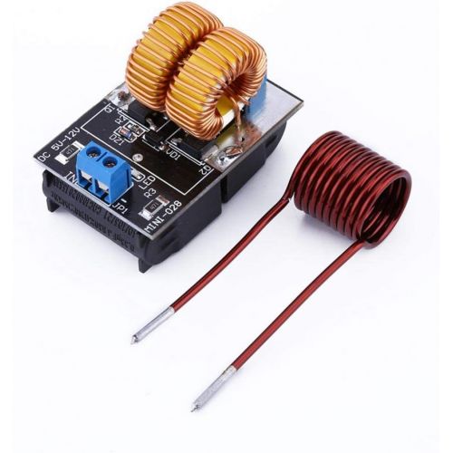  Yosoo 5V-12V ZVS Low Voltage Heating Power Supply Module,Induction Power Heating Supply Module,with Heating Coil Power Supply