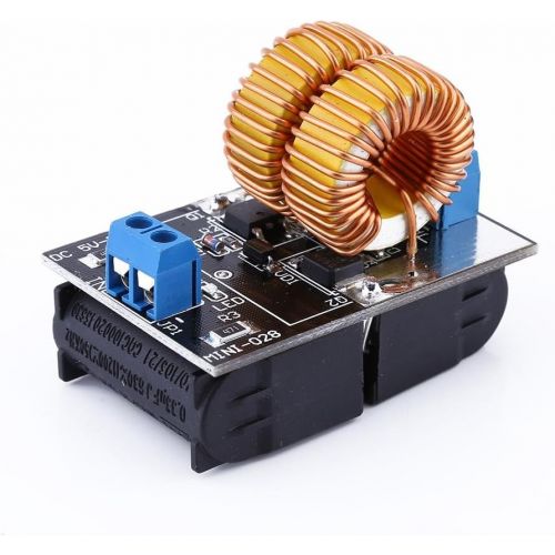  Yosoo 5V-12V ZVS Low Voltage Heating Power Supply Module,Induction Power Heating Supply Module,with Heating Coil Power Supply