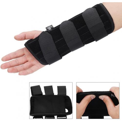  Yotown Wrist Support, Breathable Wrist Brace Hand Support Sprain Forearm Brain Splints Arthritis