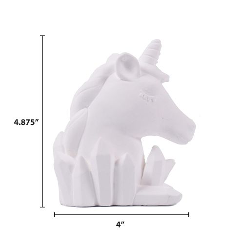  You*Niverse Youniverse Create Your Own 3D Crystal Growing Unicorn by Horizon Group USA, DIY Crystal Growing, Color Your Own Unicorn, Yellow, Pink, Blue