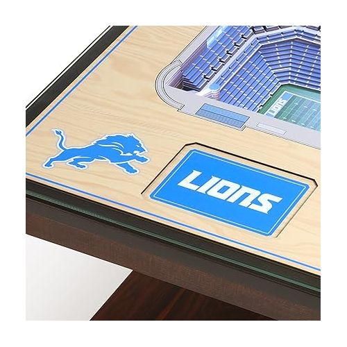  YouTheFan NFL 25-Layer StadiumViews Lighted End Table