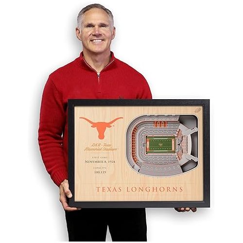  YouTheFan NCAA 25-Layer StadiumView Wall Art