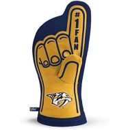 YouTheFan NHL #1 Oven Mitt: 13.25 x 6.5 Heat Resistant 100% Quilted Cotton Team Oven Mitt