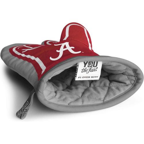  [아마존베스트]YouTheFan NCAA #1 Oven Mitt: 13.25 x 6.5 Heat Resistant 100% Quilted Cotton Team Oven Mitt