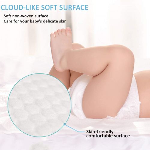  [아마존베스트]Youchoice Disposable Changing Pads Mats, Soft and Waterproof Leak-Proof Breathable Disposable Underpads for...