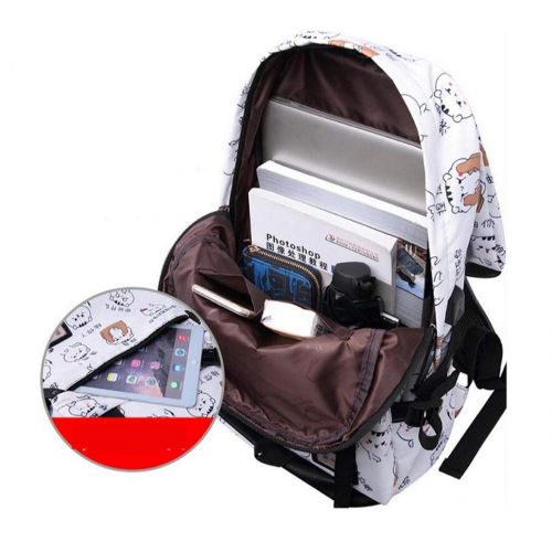  Youfstgews Black Laptop Backpack Women Travel Bags Fashion Ballon Printing School Backpack For Girls black butterfly