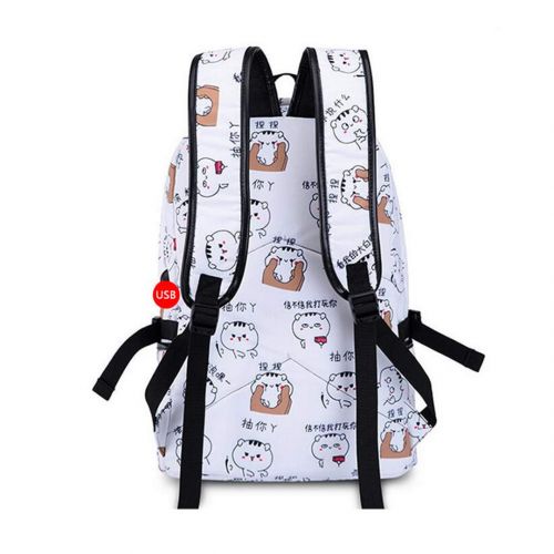  Youfstgews Black Laptop Backpack Women Travel Bags Fashion Ballon Printing School Backpack For Girls black butterfly