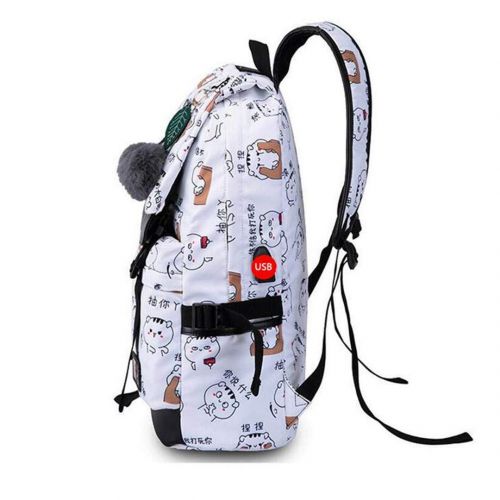  Youfstgews Black Laptop Backpack Women Travel Bags Fashion Ballon Printing School Backpack For Girls black butterfly