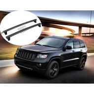 Younar 46 Roof Rack Cross Bar Car Top Luggage Carrier Cargo Rails Adjustable Aluminum Universal for 2011-2018 Jeep Grand Cherokee