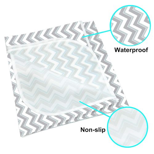  [아마존베스트]Youngever 42 Inch x 42 Inch Washable Highchair Splat Floor Mat, Splash Mess Mat, Food Catcher Art Craft...