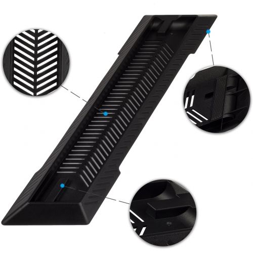  [아마존베스트]Younik PS4 Slim Vertical Stand for Playstation 4 Slim with Built-in Cooling Vents and Non-Slip Feet