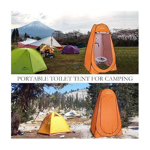  Your Choice Privacy Tent - Pop Up Shower Changing Toilet Tent Portable Camping Privacy Shelters Room 6.2 FT Tall with Carrying Bag for Outdoors Indoors