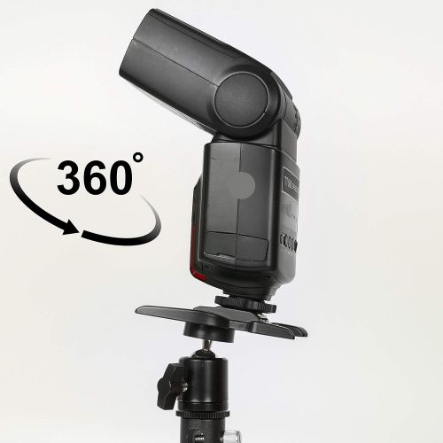  [아마존베스트]Your Day Mate Tripod Thread for Tripod, 1/4 Inch Thread and 360° Degree Ball Head, Tripod Adapter with Mounting Plate, for All Types of DSLR and SLR Cameras, Tripod Holder, Adapter Screw Camera