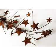 Your Hearts Delight Your 42 x 8 x 3 Rusty Star Garland