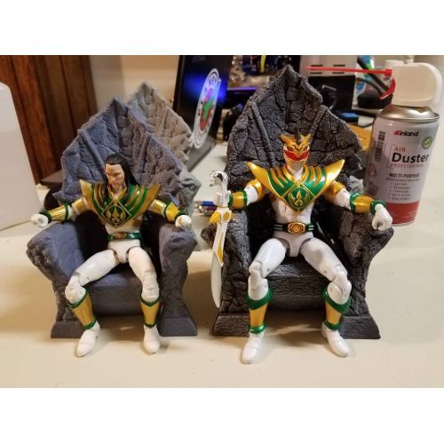  Your3DPrintGeek Power Rangers Lord Drakkon Throne