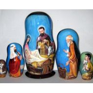 YourNestingDoll Nativity nesting doll / Christmas nesting doll7 pieces