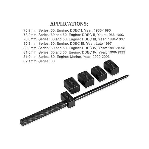  Yoursme 3350 Injector Height Gauge for Detroit Diesel Engines Series 50 & Series 60 Similar to J-1853/J-42749/J-45002/J-39697/J-42665/J-1242/J-35637-A