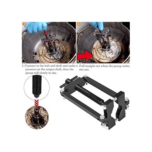  Yoursme 0033 Universal Transmission Front Pump Remover Heavy Duty Tool for Ford, Chrysler & GM, Replace T-0033 & J-45053