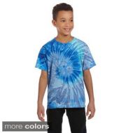 Youth Cotton Tie-dyed T-shirt