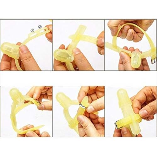  [아마존베스트]Youthful Thumb Sucking Stop,Baby Thumb Sucking Finger Guard Children Nail Biting Prevention Treatment Kit for 1-5 Years Baby Kids,Color Random (2)