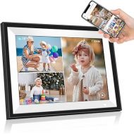Digital Picture Frame 10.1 inch, Digital Photo Frame WiFi with APP, Smart Electronic Video Photo Frames with Email, 1280x800 IPS FHD Touch Screen, Share Photos and Videos from Anywhere Anytime