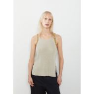 Ys Bicolor Linen Tank