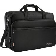 [아마존 핫딜]  [아마존핫딜]Ytonet 17 inch Laptop Bag, Travel Briefcase with Organizer, Expandable Large Hybrid Shoulder Bag, Water Resisatant Business Messenger Briefcases for Men and Women Fits 17 15.6 Inch Laptop