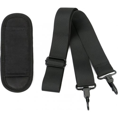  [아마존베스트]Ytonet Laptop Shoulder Strap, Adjustable Bag Strap with Pad for Briefcase - Black