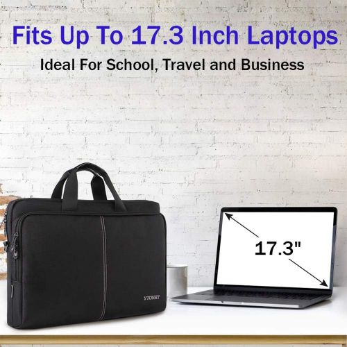  [아마존베스트]Ytonet Laptop Case 17 Inch, Laptop Carrying Case Slim Laptop Bag for Men Women, Lightweight 17.3 Inch Laptop Case Fit 17.3 17 15.6 Inch Laptops for College School Office Business Travel,