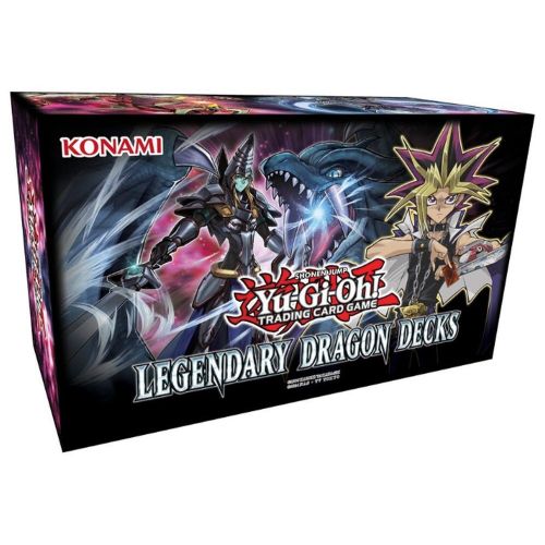  Yu-Gi-Oh! Trading Card Game- Yugioh Legendary Dragon Decks Box