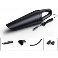 YuanAuto Car Vacuum Cleaner Wired Handheld Auto Vacuums Cord DC 12V Lightweight Dry Hand Vac for Automotive Interior Clean and Home Pet Hair,Cigarette Ash (Color : Black)