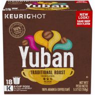 Yuban Gold Original Coffee, Medium Roast, K-Cup Pods, 18 Count (Pack of 4)