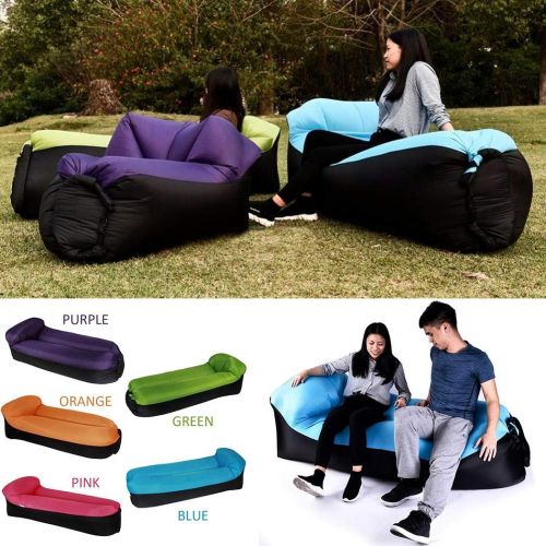  Yugiose Outdoor Portable Inflatable Sofa Pillow Flat Inflatable Bed Three-Season Bags