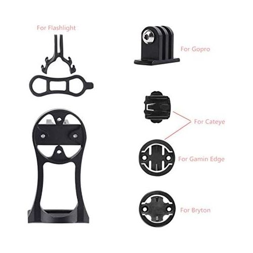  [아마존베스트]Yuhtech Bike Computer Mount Holder for Garmin Edge/Bryton Rider/CatEye/Gopro Camera