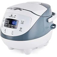 [아마존베스트]Yum Asia Panda Mini Rice Cooker with Ceramic Bowl and Advanced Micom Fuzzy Logic (YUM-EN06) 4 Rice Cooking Functions 4 Multi-cooker Functions Motouch LED Display (0.6 Litre) 220 -