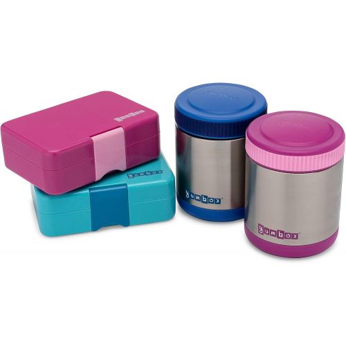  [아마존 핫딜] Yumbox Zuppa - Wide Mouth Thermal Food Jar 14 oz. (1.75 cups) with a removable utensil band - Triple Insulated Stainless Steel - Stays Hot 6 Hours or Cold for 12 Hours - Leak Proof