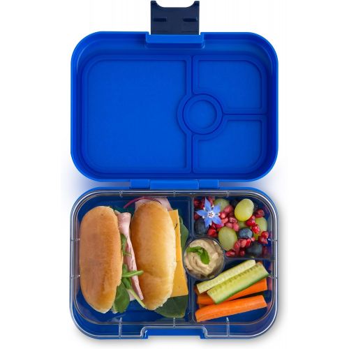  [아마존베스트]Yumbox Panino Leakproof Bento Lunch Box Container for Kids & Adults (Neptune Blue)
