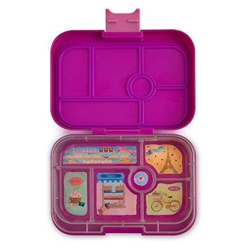  [아마존베스트]Yumbox Original Leakproof Bento Lunch Box Container for Kids (Bijoux Purple)