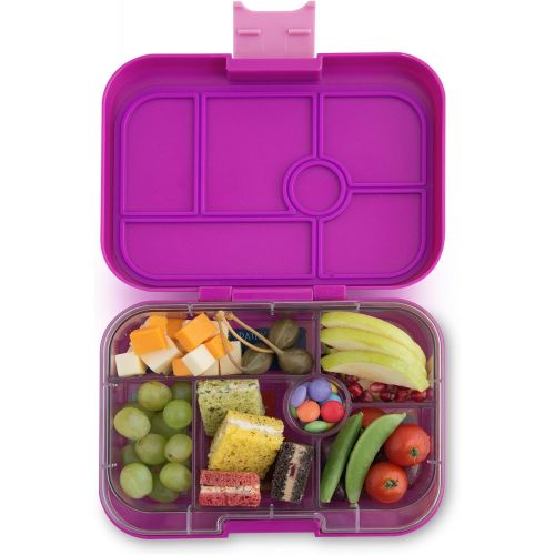  [아마존베스트]Yumbox Original Leakproof Bento Lunch Box Container for Kids (Bijoux Purple)