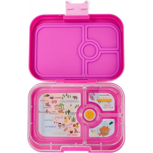  [아마존베스트]Yumbox Panino Leakproof Bento Lunch Box Container for Kids & Adults (Malibu Purple)