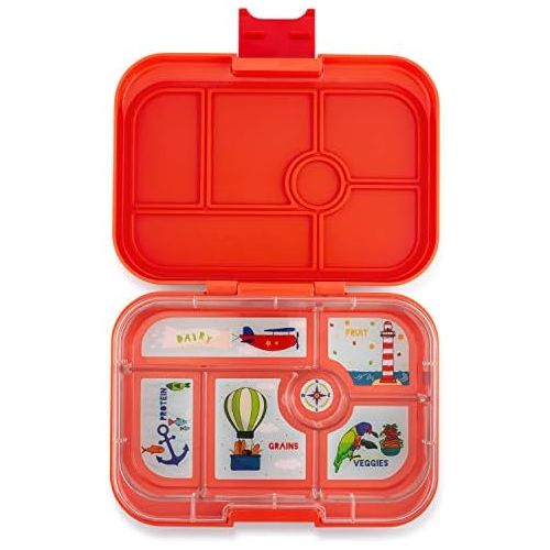  [아마존베스트]Yumbox Original Leakproof Bento Box for Kids (Saffron Orange)