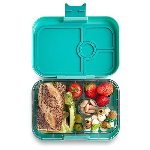  [아마존베스트]Yumbox Panino Leakproof Bento Lunch Box Container for Kids & Adults (Surf Green)
