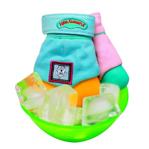  Yummy Mitt Teething Mitten -Glows in The Dark -3-12 Months Baby Self-Soothing Teething Mitt-...