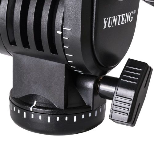  YunTeng YUNTENG YT-930 Heavy Duty Camera Tripod Ball Head with 2 Quick Release Plates for Canon Nikon Gopro DSLR Camera