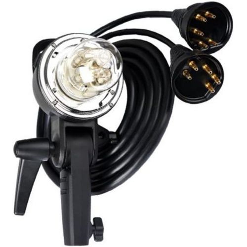  Yunchenghe 1200W Godox Mount Portable Off-Camera Light Lamp Flash Head for Godox AD-H1200 Mount Flashes AD600 AD600M