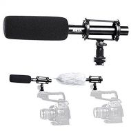 Yunchenghe BOYA BY-PVM1000 Professional DSLR Condenser Shotgun Microphone Video Interview Reporting, for Canon Nikon Sony DSLR Cameras