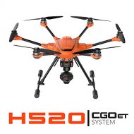 Yuneec H520 + CGOET System H520 airframe, CGOET 3-axis Gimbal Camera, ST16S, Filter Ring, Two 520 Battery, Lanyard, Charging Cube