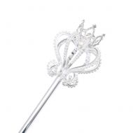 Yunhao Queens Scepter Fairy Princess Angel Wand Magical Scepter Cultured Pearl Costume Props Role Play Dress