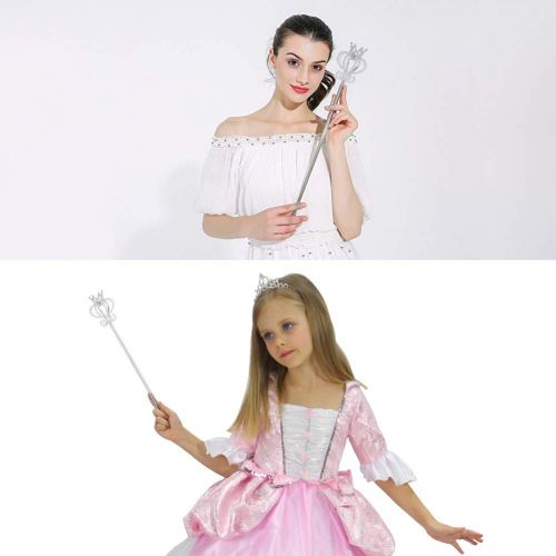  Yunhao Queens Scepter Fairy Princess Angel Wand Magical Scepter Cultured Pearl Costume Props Role Play Dress